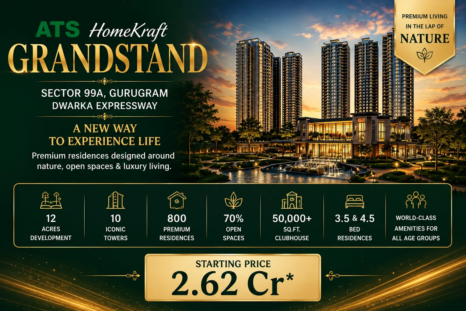 ATS HomeKraft Grandstand Sector 99A Gurugram