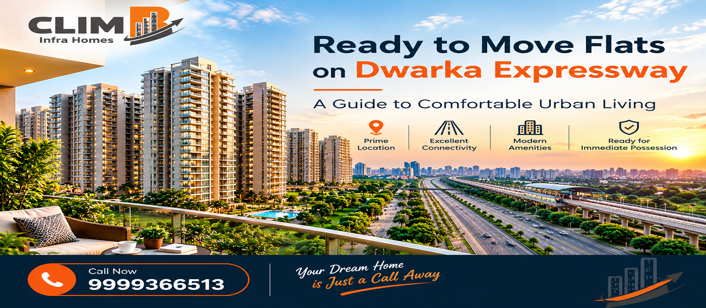 Ready to Move Flats on Dwarka Expressway: A Guide to Comfortable Urban Living