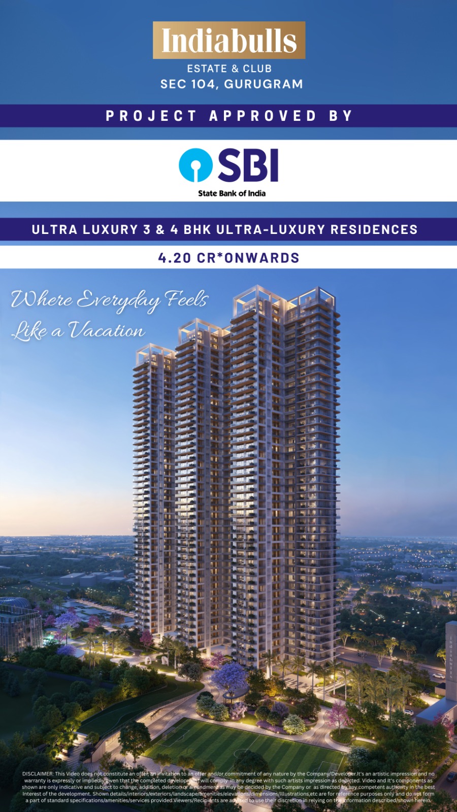 Indiabulls Estate Club Sector 104 Gurgaon