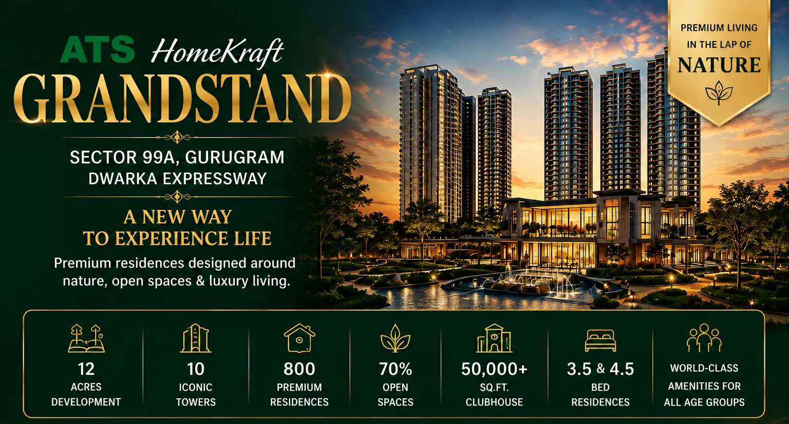 ATS HomeKraft Grandstand Sector 99A Gurugram