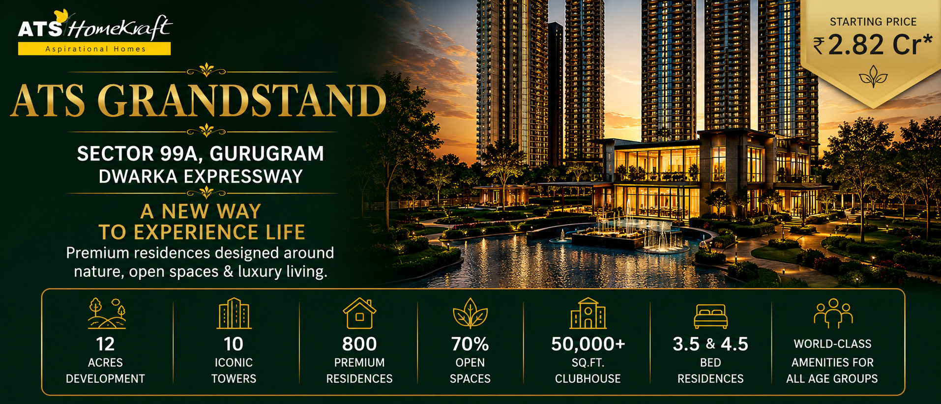 ATS HomeKraft Grandstand Sector 99A Gurugram