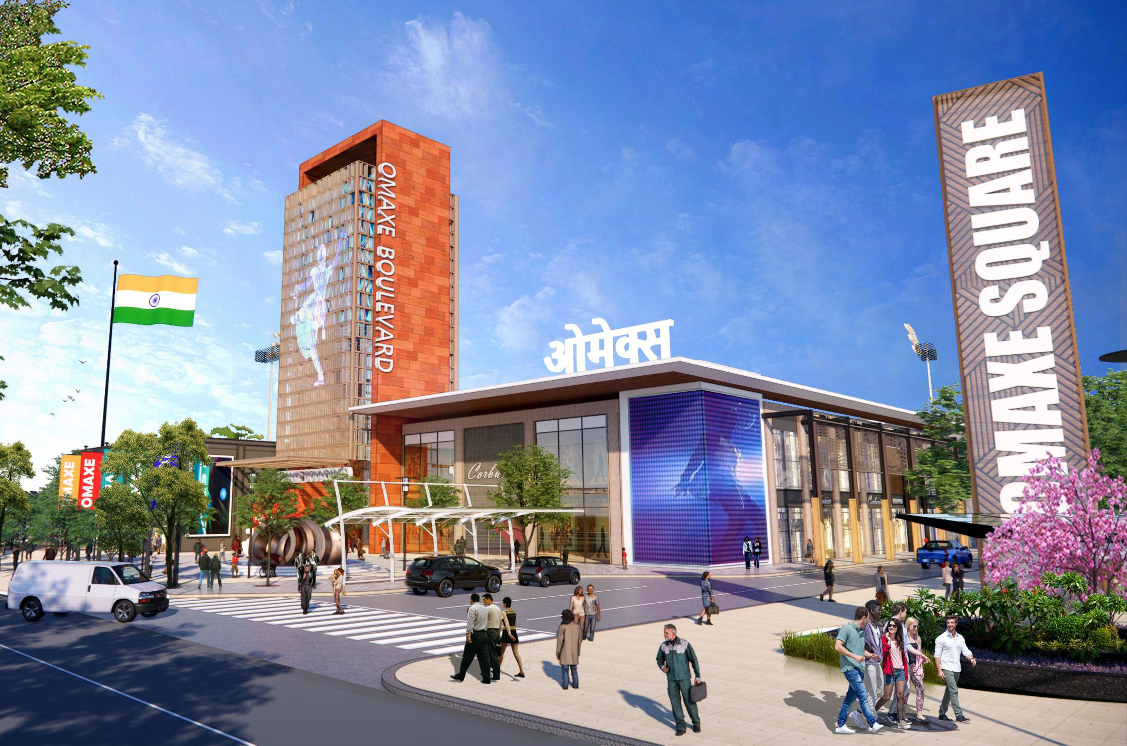 Omaxe Boulevard Sector 19B Dwarka