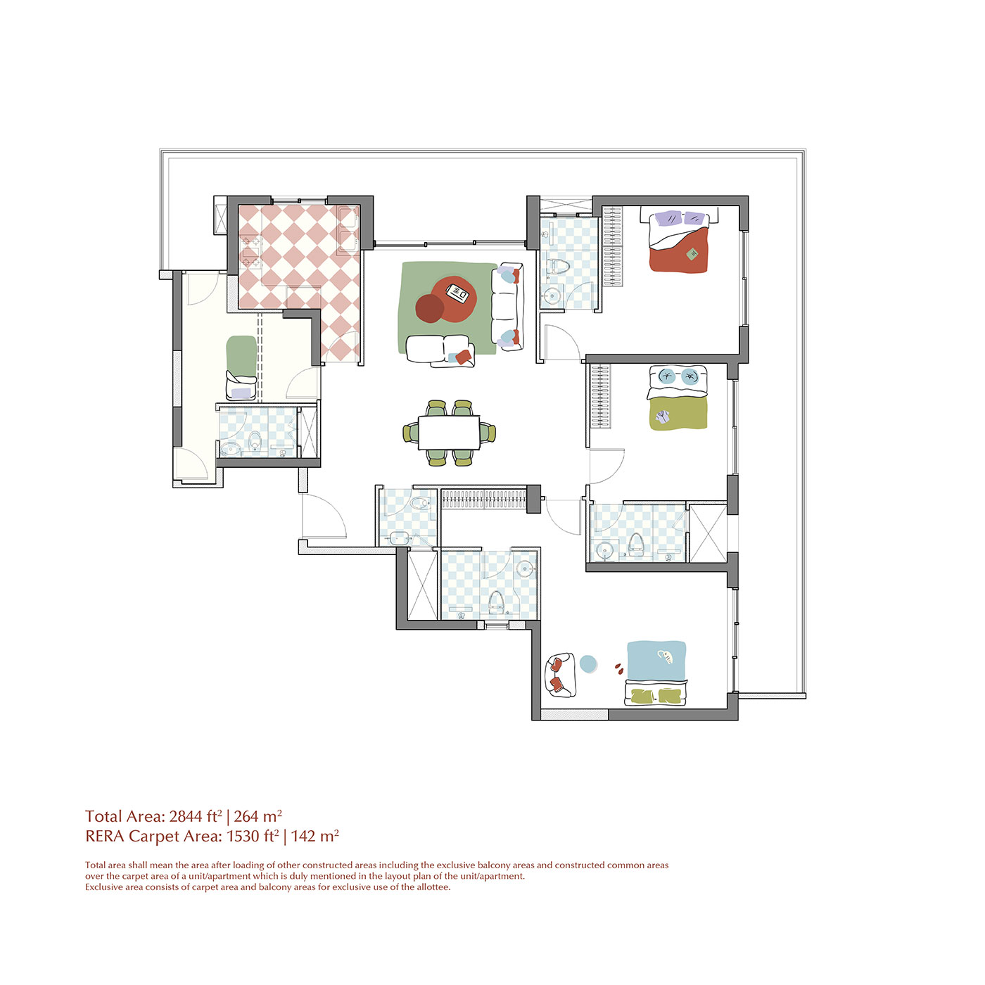 3 Bedroom Type A