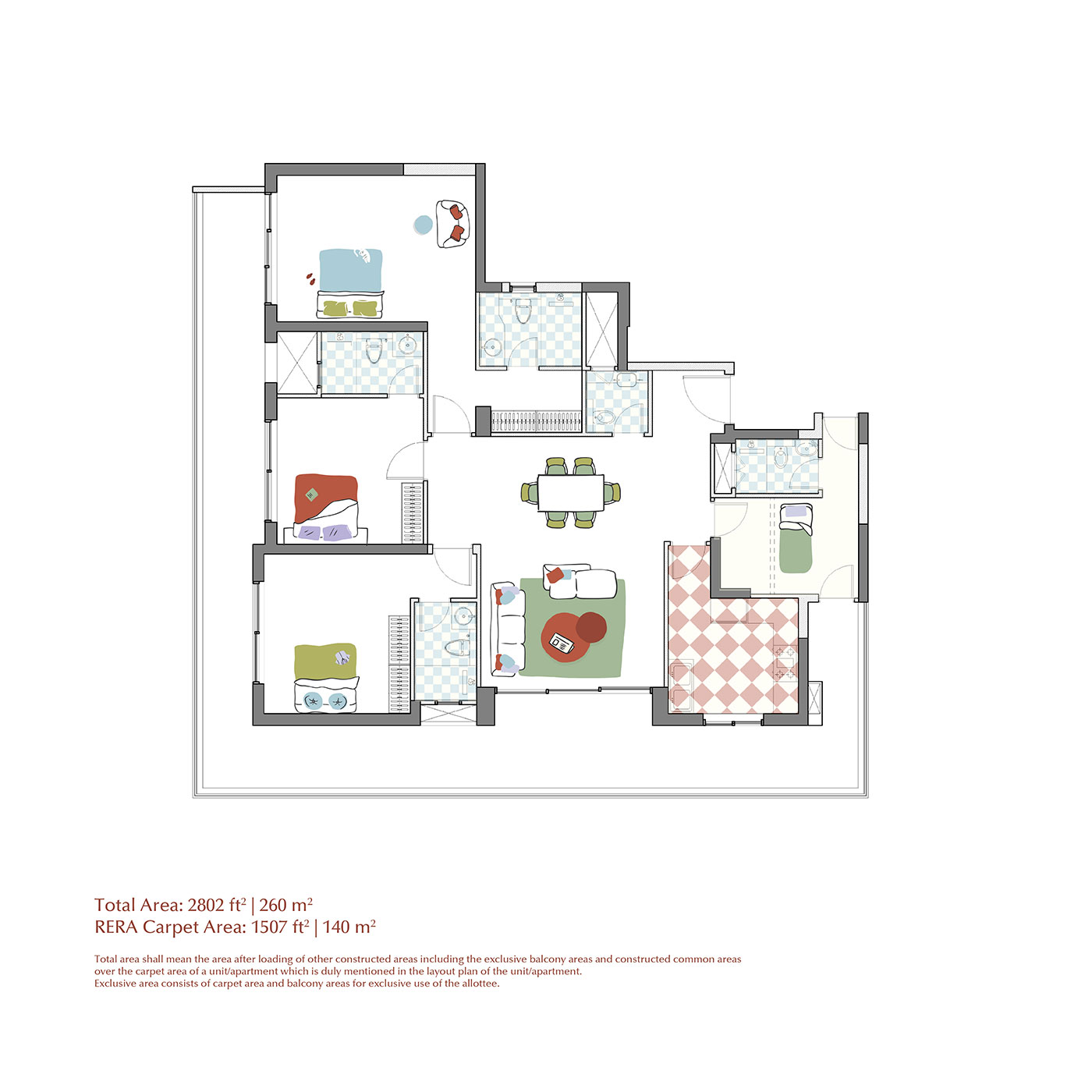 3 Bedroom Type B