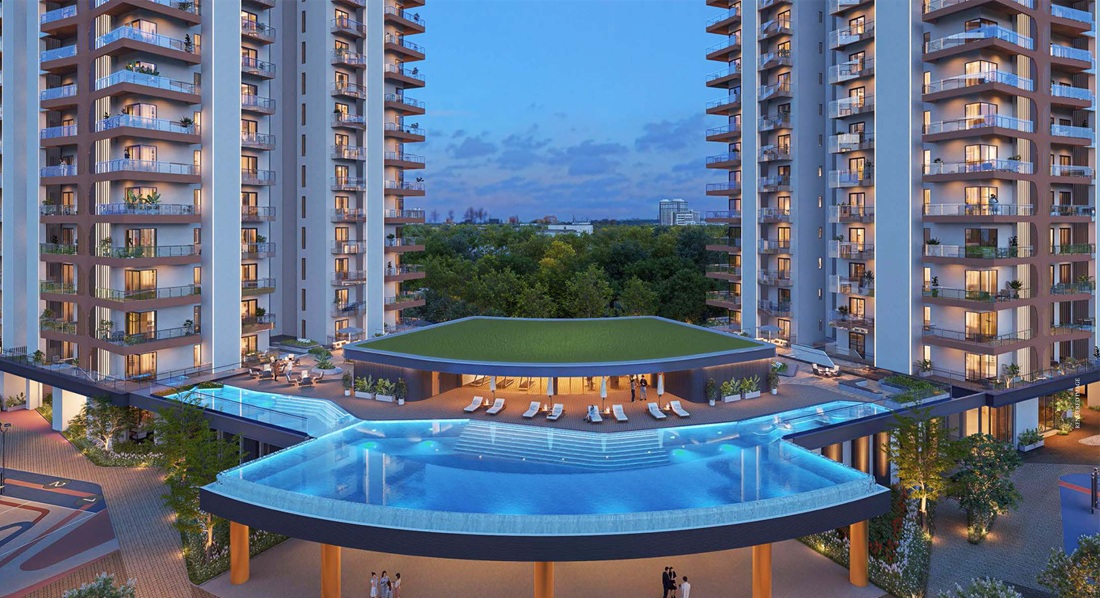 HCBS Twin Horizon Sector 102 Gurgaon – Premium 3 & 4 BHK Homes gallery photo