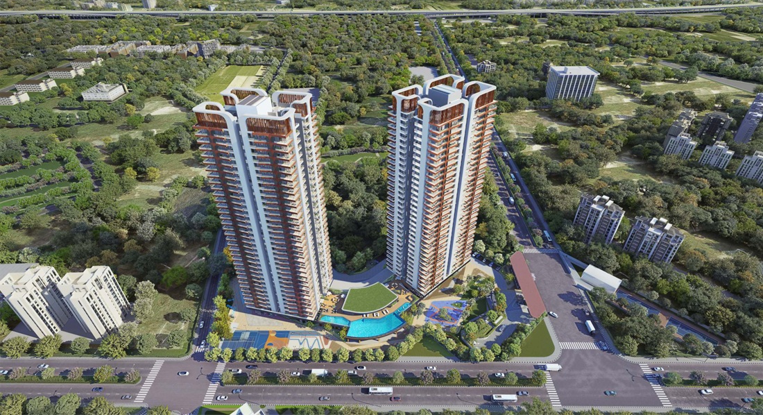 HCBS Twin Horizon Sector 102 Gurgaon – Premium 3 & 4 BHK Homes gallery photo